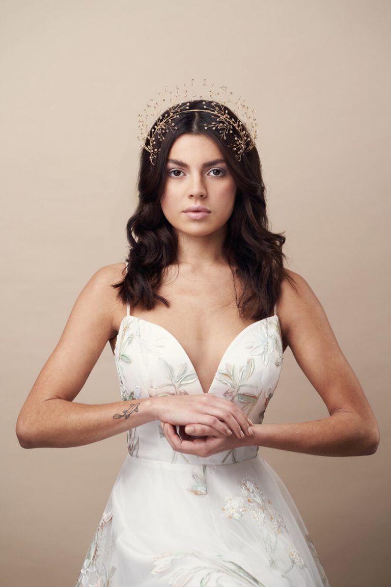 Bridal headpieces by British bridal accessory designer Debbie Carlisle