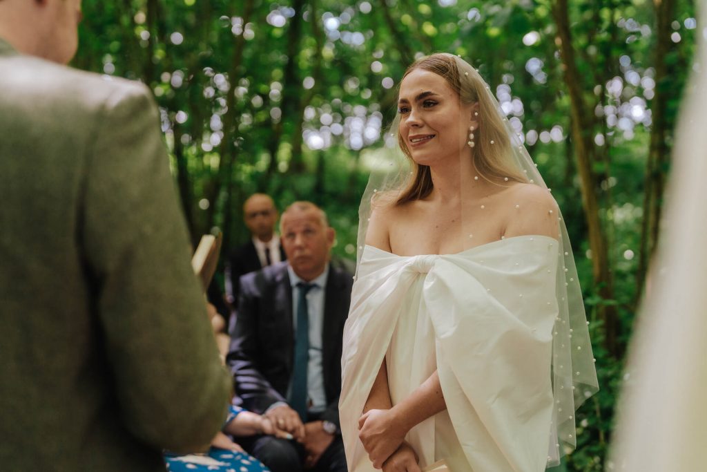 A celebrant led ceremony full of emotion for Emily + Edward at Littlewood Lodge