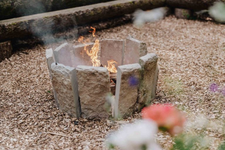 An intimate woodland wedding at Dorchester's Littlewood Lodge