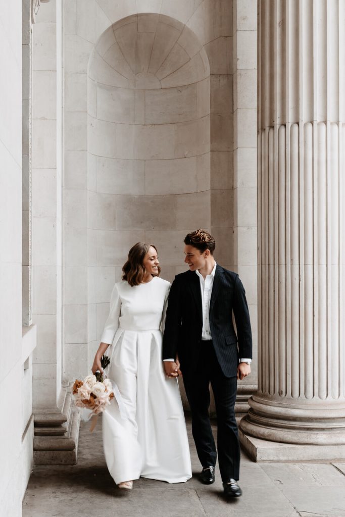 An intimate London elopement | UK wedding blog Love Story Inspiration