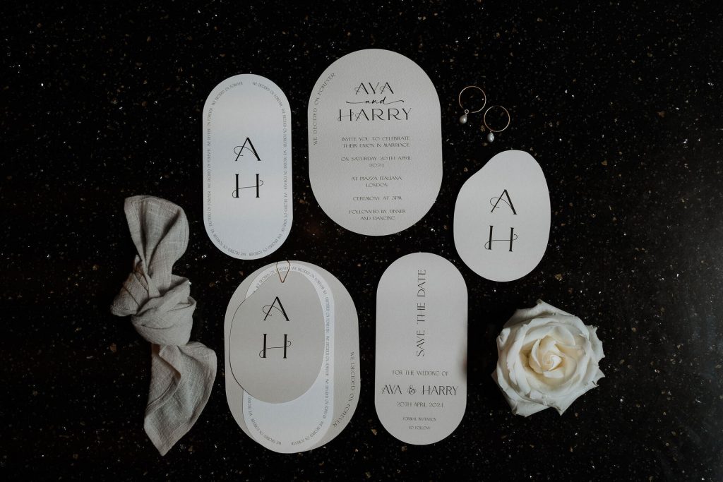 A minimalist and luxe London wedding editorial for Love Story Inspiration UK wedding blog