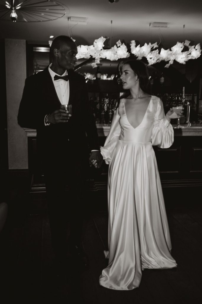 A minimalist and luxe London wedding editorial for Love Story Inspiration UK wedding blog