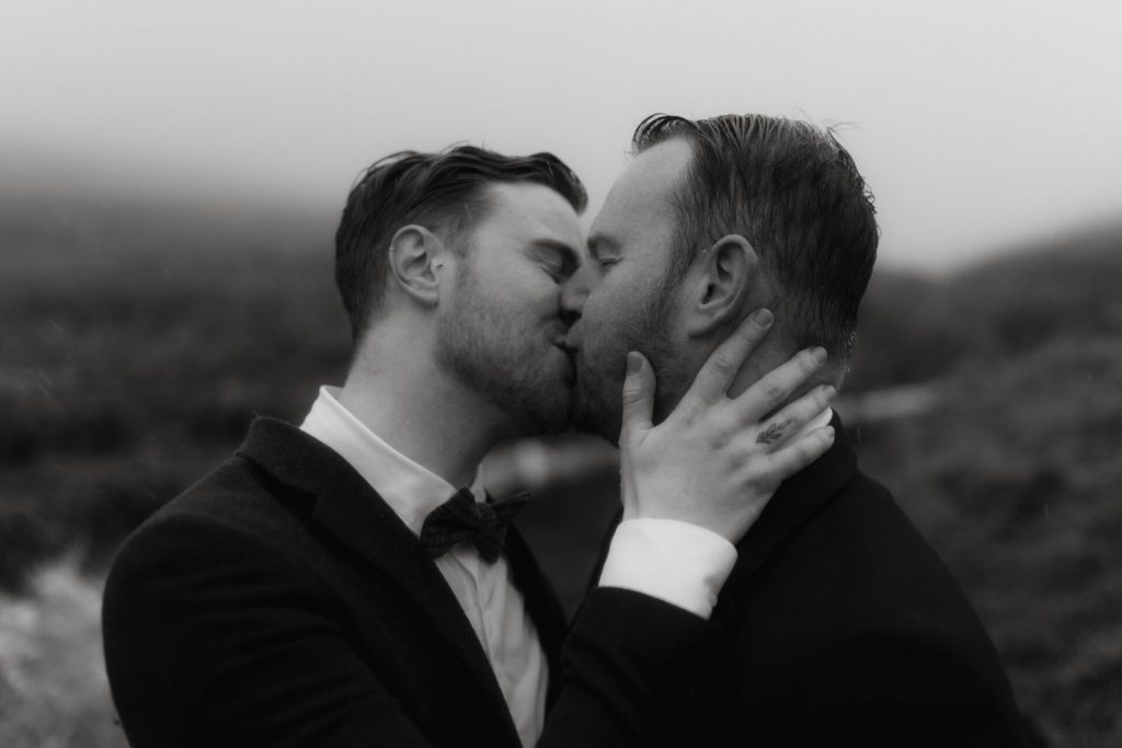 Ben + Tom's rain-filled elopement | Esme Whiteside Photography