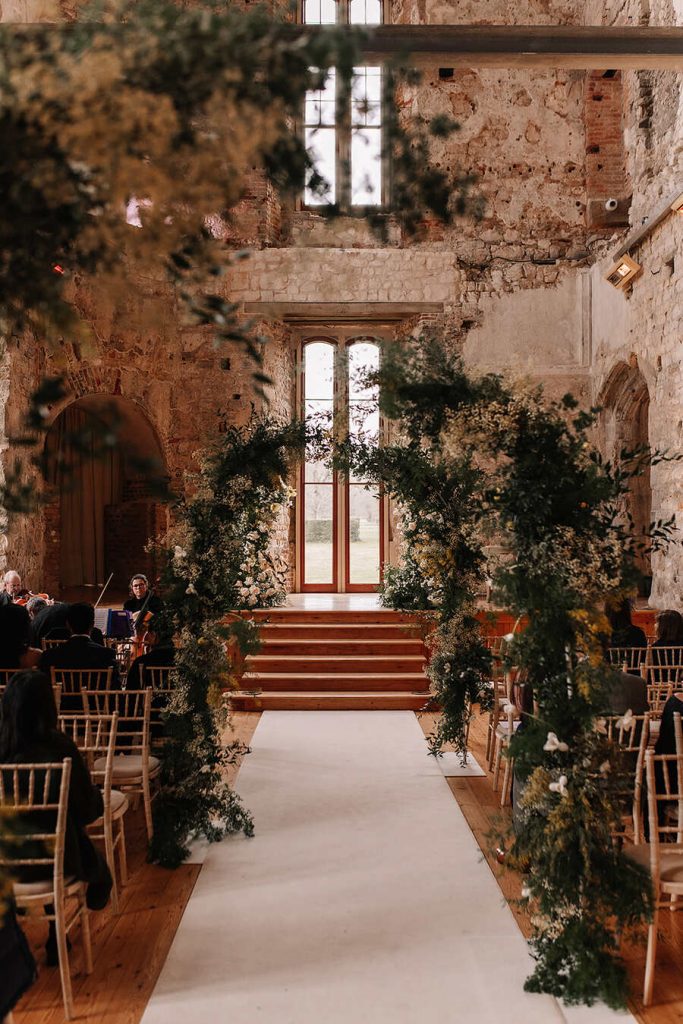 The ethereal setting of Lulworth Castle, Dorset