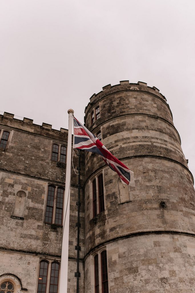 The ethereal setting of Lulworth Castle, Dorset