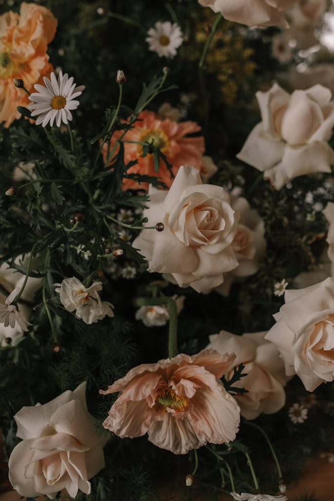 An ethereal enchanted castle wedding