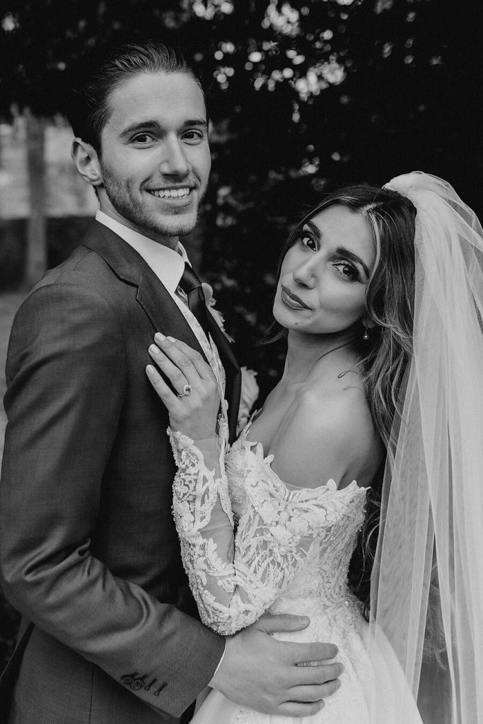 An ethereal enchanted castle wedding