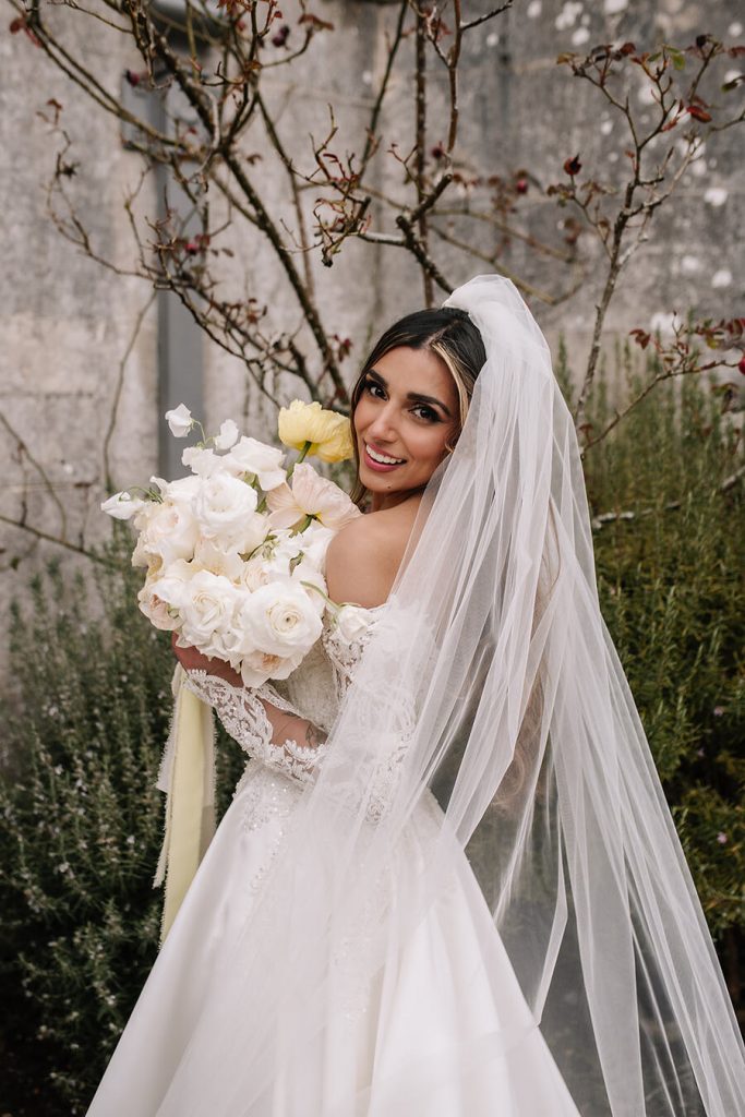 An ethereal enchanted castle wedding