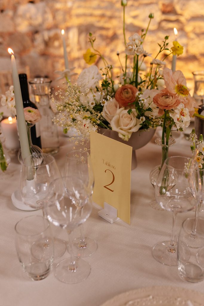 An ethereal enchanted castle wedding