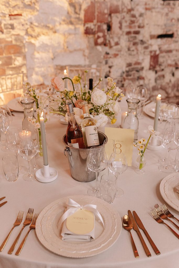 An ethereal enchanted castle wedding