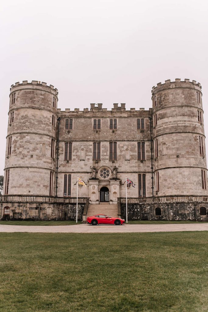 The ethereal setting of Lulworth Castle, Dorset