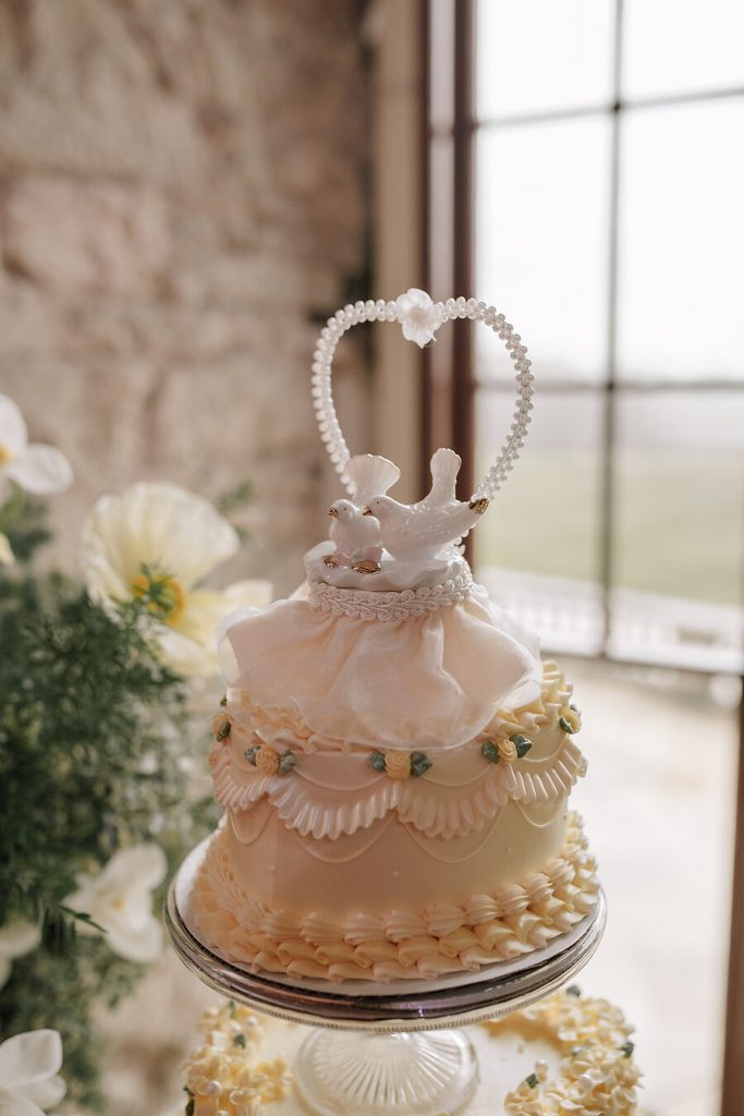 An ethereal enchanted castle wedding