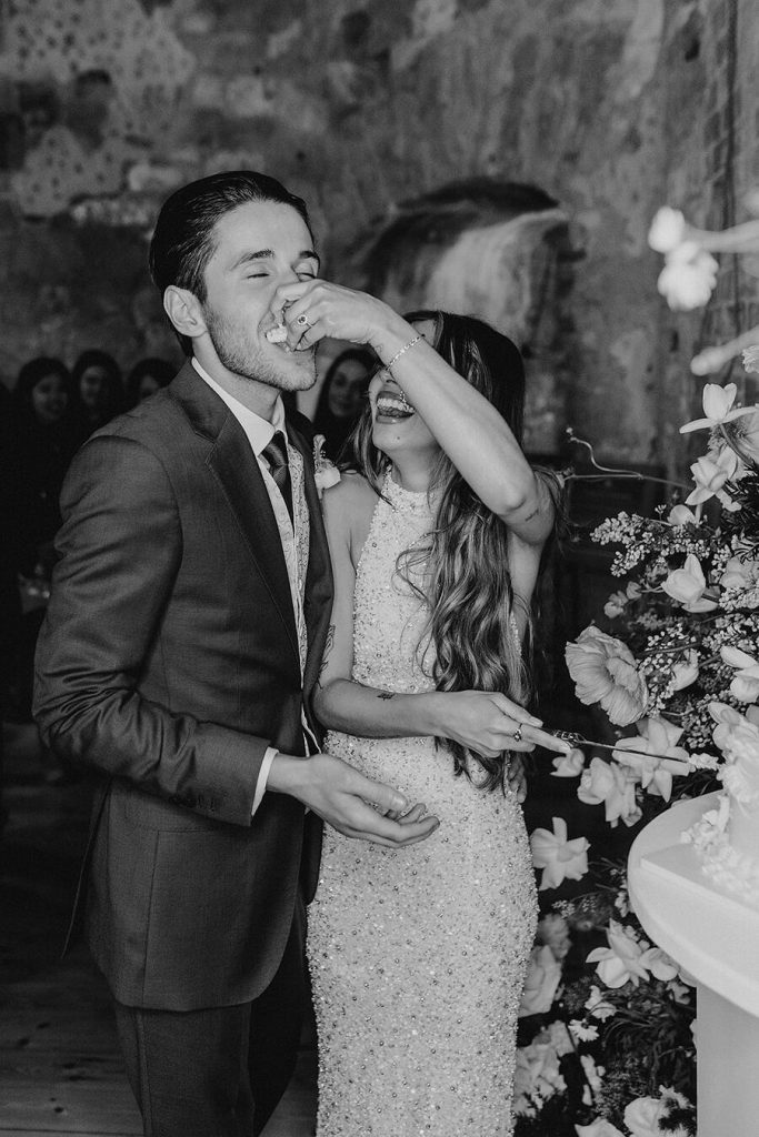 An ethereal enchanted castle wedding