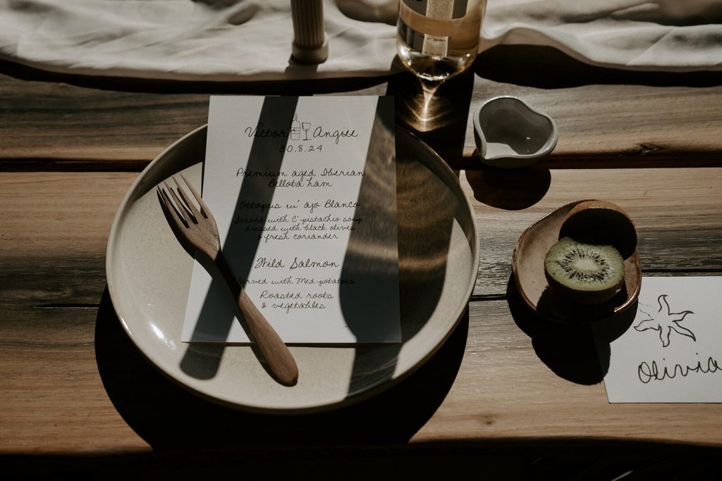 Ibiza wedding stationery embodying detailing from the island's natural beauty