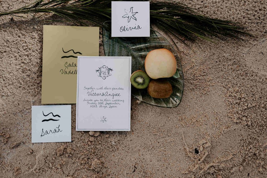 Table styling with an authentic relaxed Balearic vibe for a soulful celebration