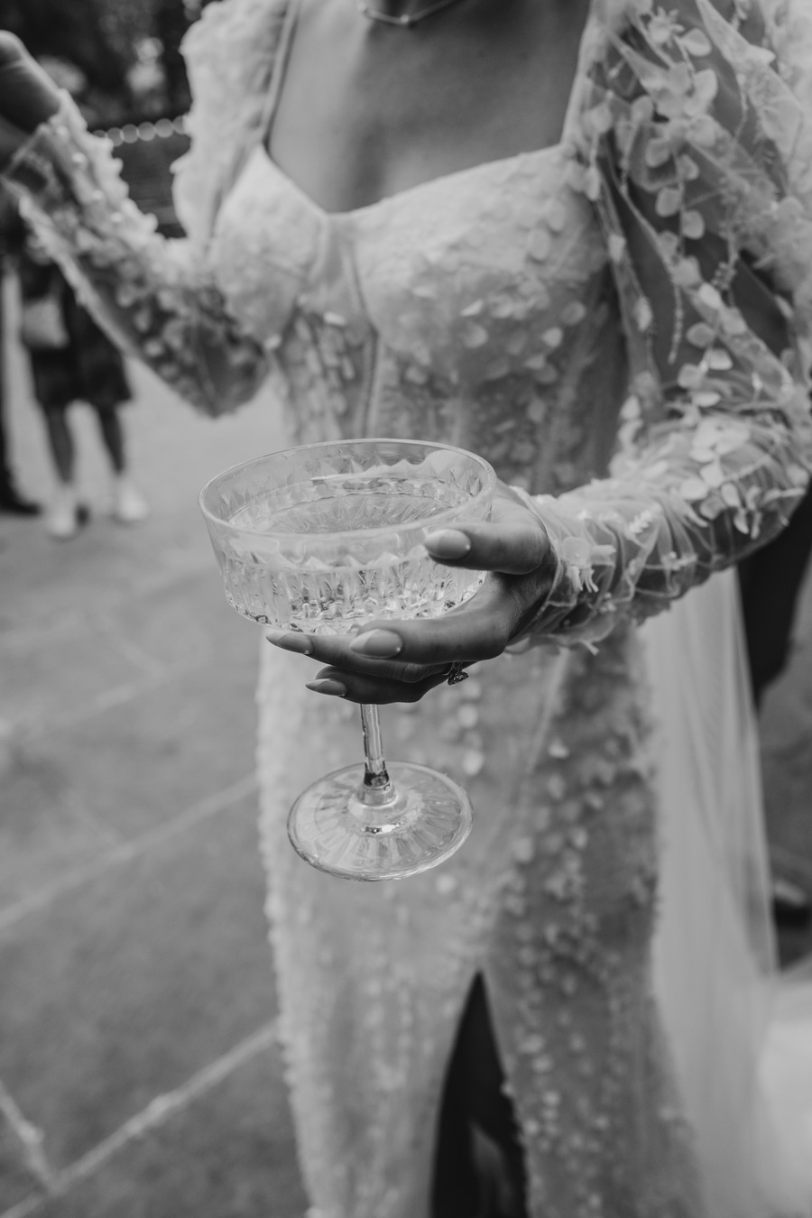 Bride Amelia, stunning in Jane Hill Bridal's Wynter dress