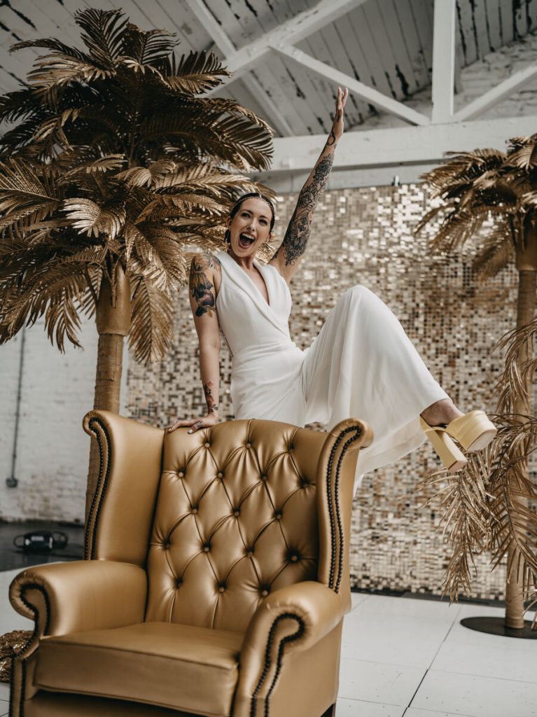 "One size does NOT fit all" styled shoot championing inclusivity and diversity within the wedding industry