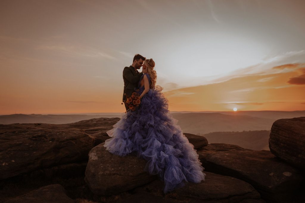 Luxury elopement in the Peak District National Park