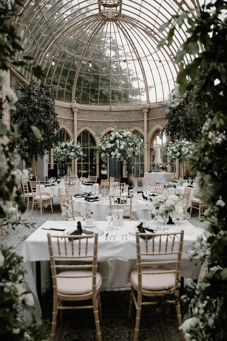 An orangery wedding at Tortworth Court | Natalie Drummond Photography