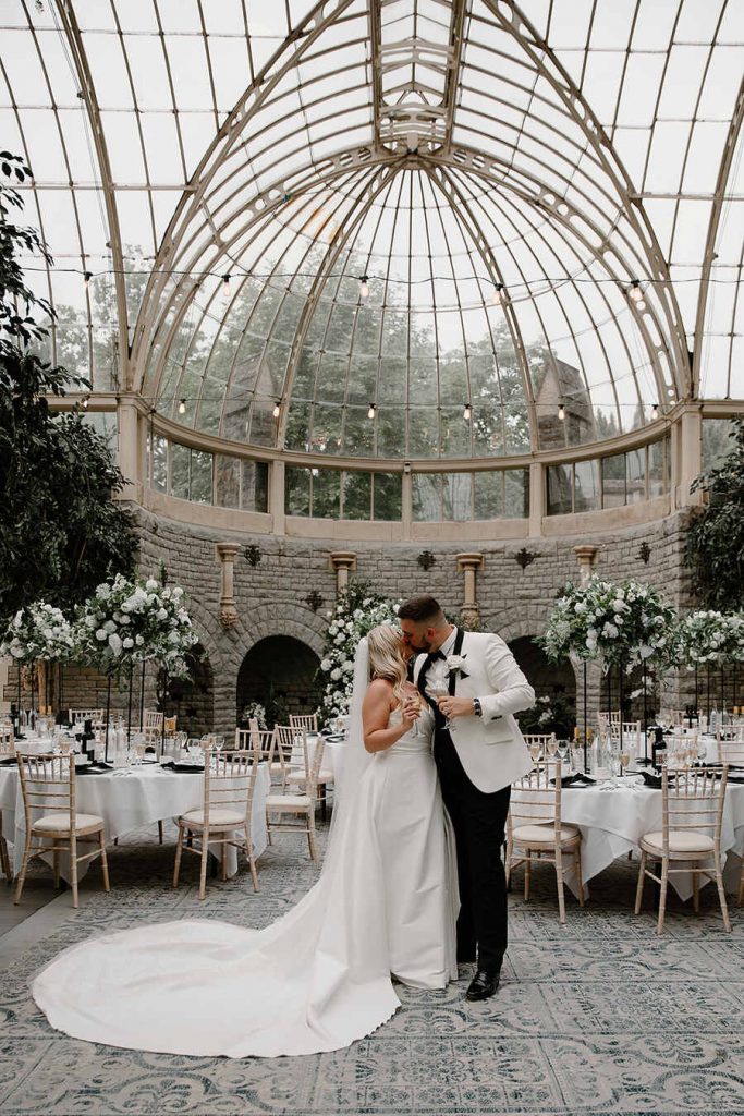 An orangery wedding at Tortworth Court | Natalie Drummond Photography