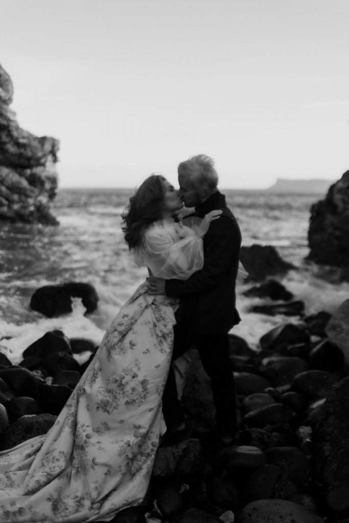 Deeply intimate elopement inspiration in Northern Ireland