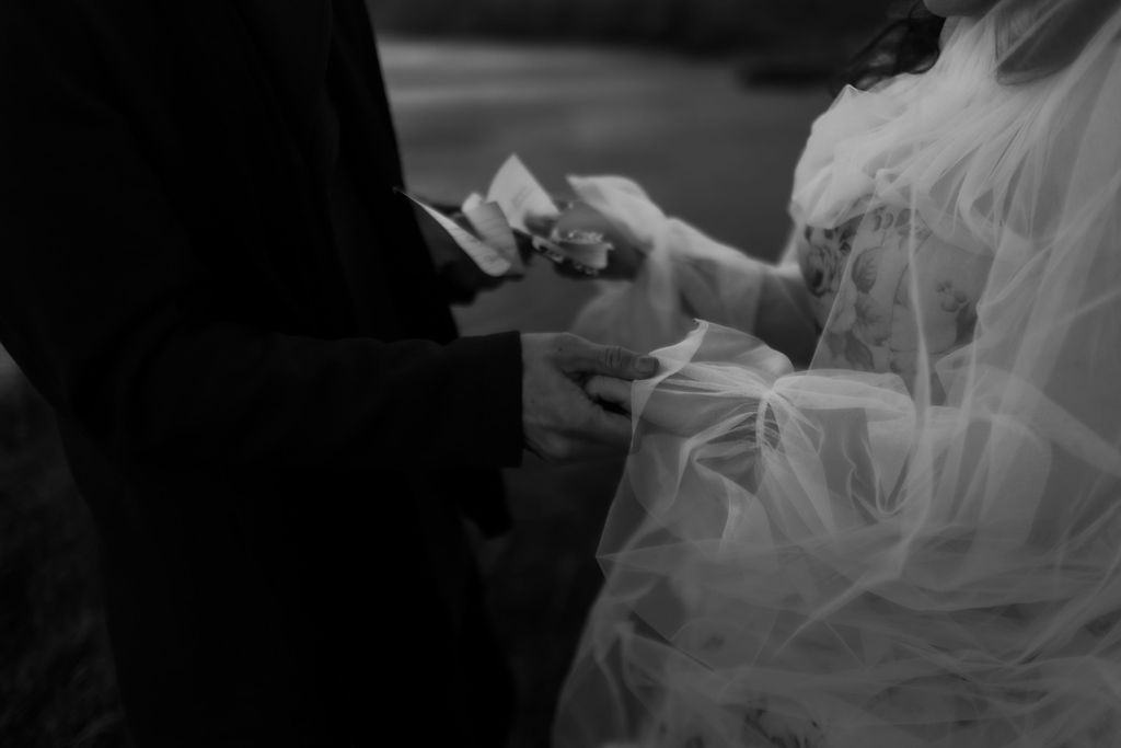 Beck + Ian's intimate wedding captured by Esme Whiteside Photography
