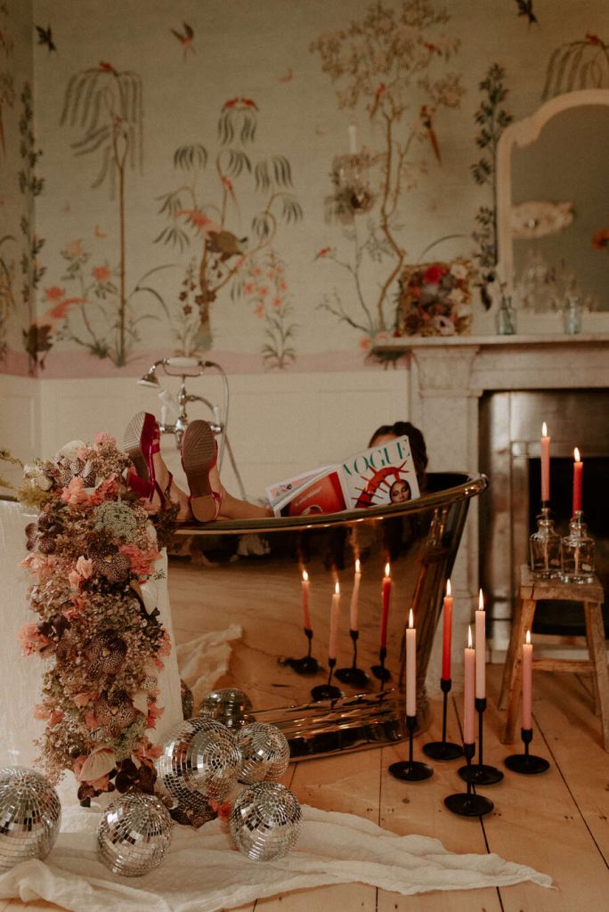 Country house wedding inspiration at Cornwall's Polstrong Manor