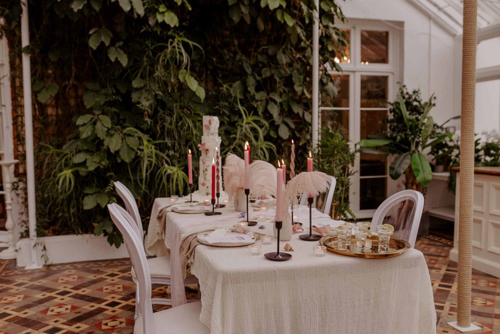 Country house wedding inspiration at Cornwall's Polstrong Manor