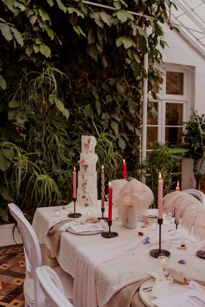 Country house wedding inspiration at Cornwall's Polstrong Manor