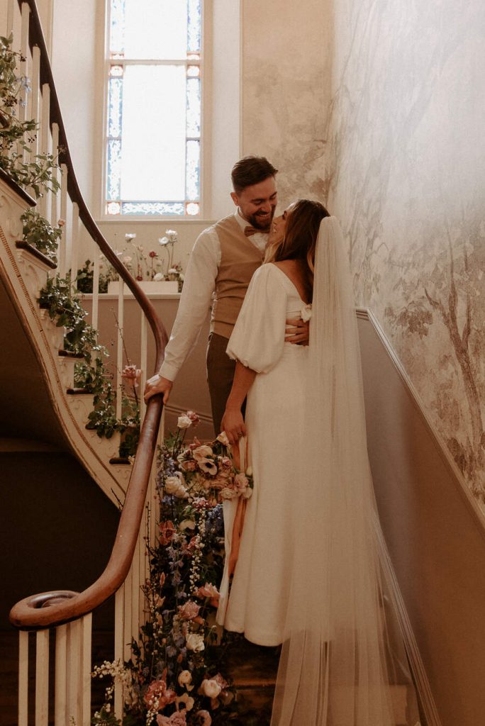 Country house wedding inspiration at Cornwall's Polstrong Manor