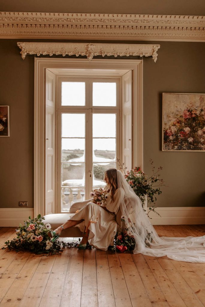 Country house wedding inspiration at Cornwall's Polstrong Manor