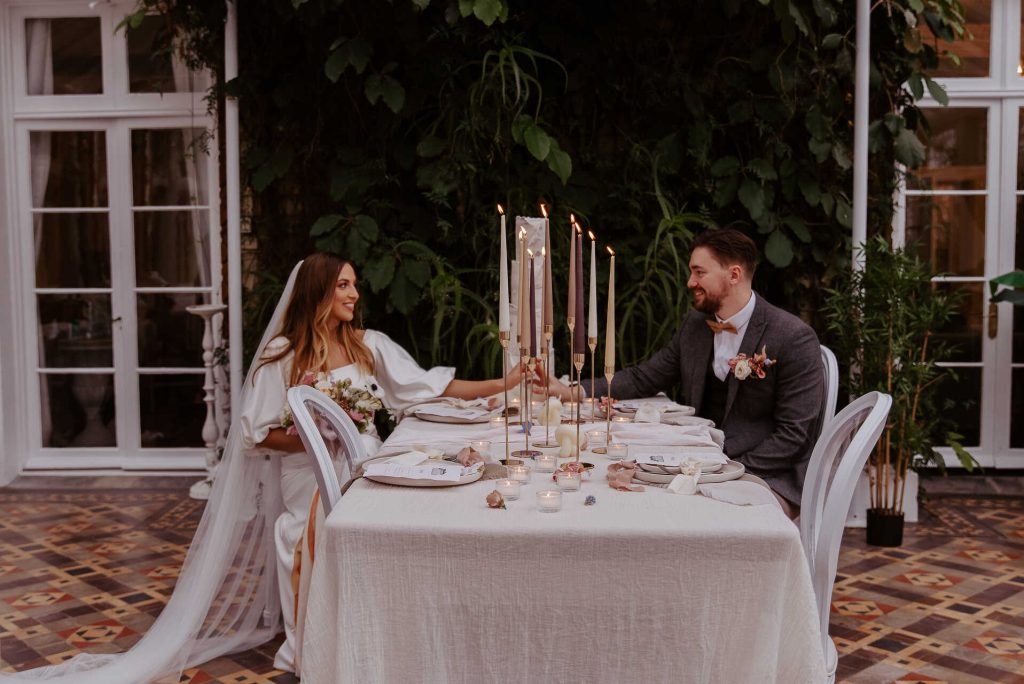 Country house wedding inspiration at Cornwall's Polstrong Manor