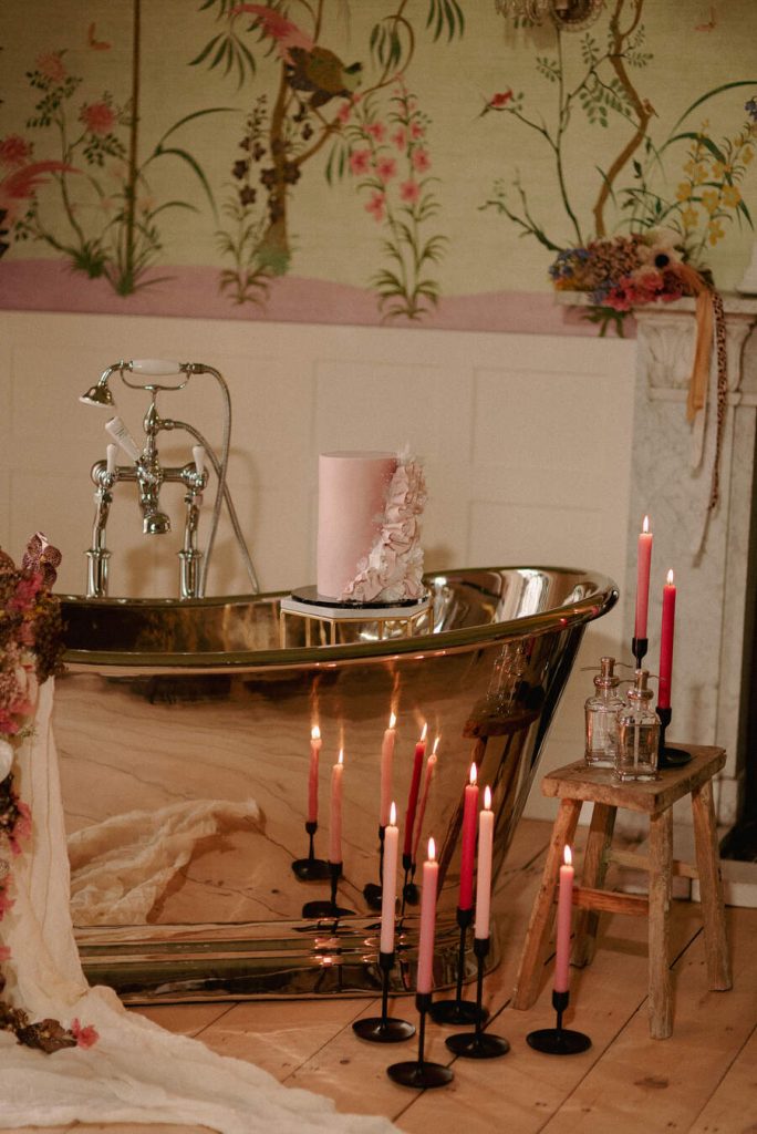Country house wedding inspiration at Cornwall's Polstrong Manor