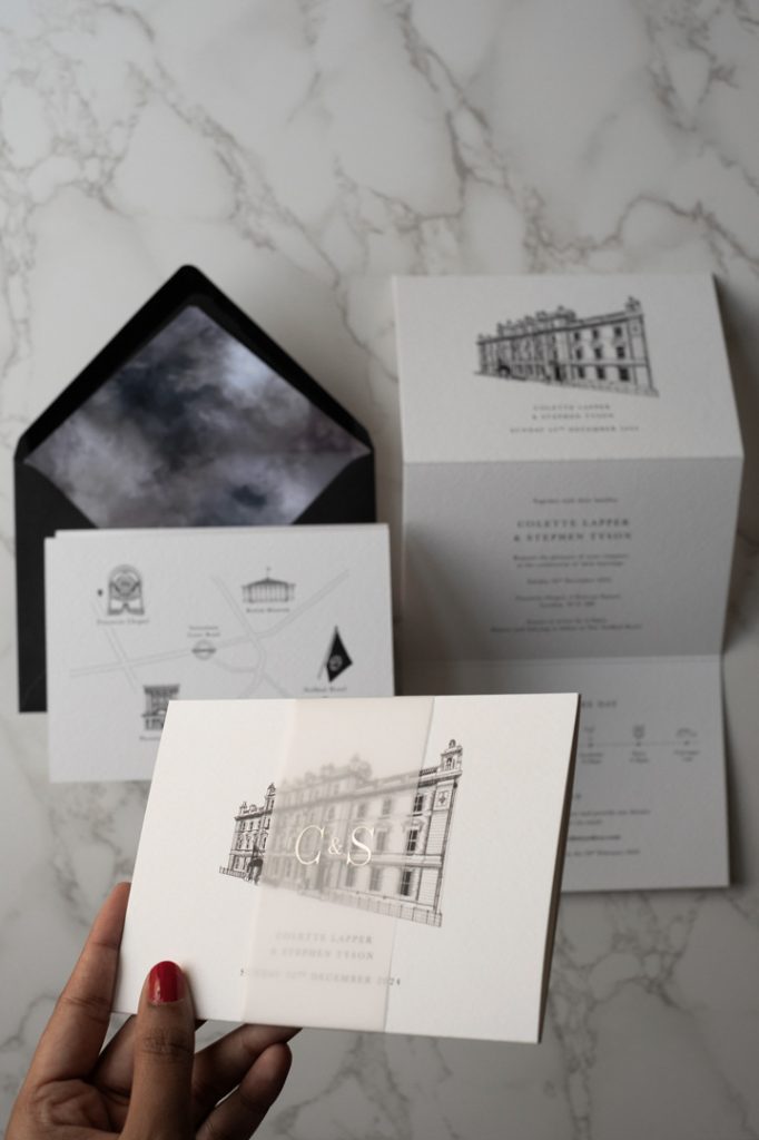 Recommended wedding stationers for Love Story Inspiration