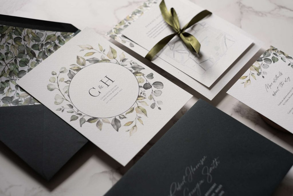 Recommended wedding stationers for Love Story Inspiration