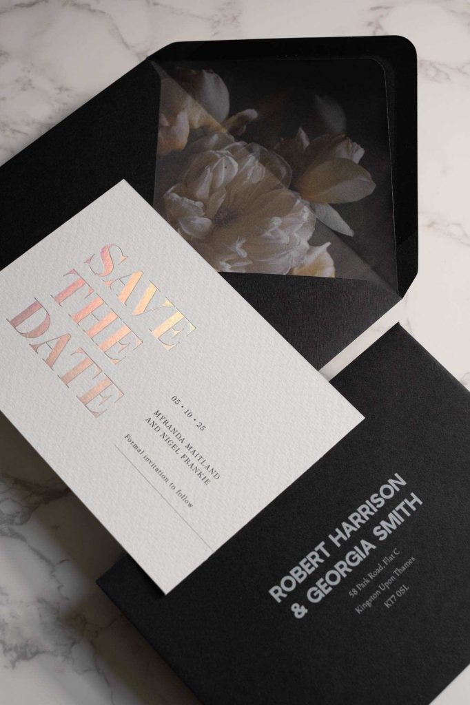 Recommended wedding stationers for Love Story Inspiration