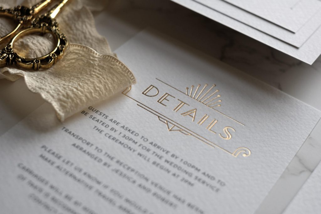 Recommended wedding stationers for Love Story Inspiration