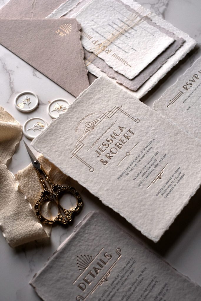 Recommended wedding stationers for Love Story Inspiration