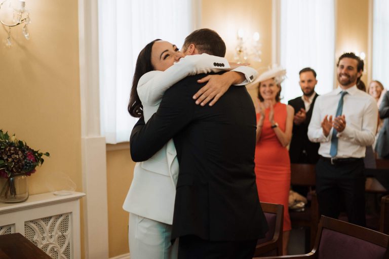 Chelsea Town Hall wedding with Lauren and Joe captured by Faye Wilde Photography