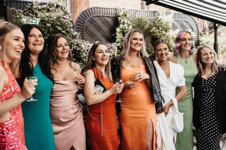 An elegant summer city wedding at Pavilion Club Knightsbridge and a bride in BON BRIDÉ