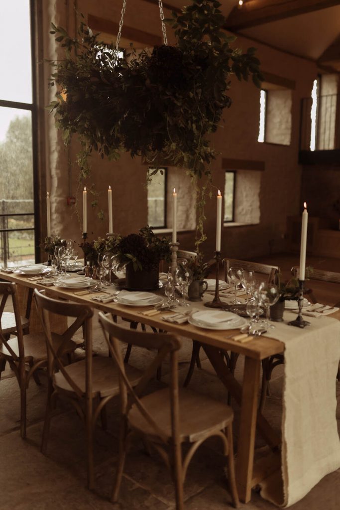 A dreamily romantic wedding editorial at Monmouthshire's Llantilio House