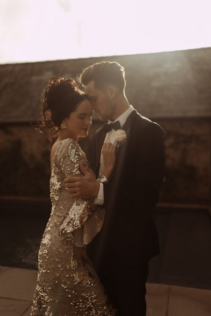 A dreamily romantic wedding editorial at Monmouthshire's Llantilio House