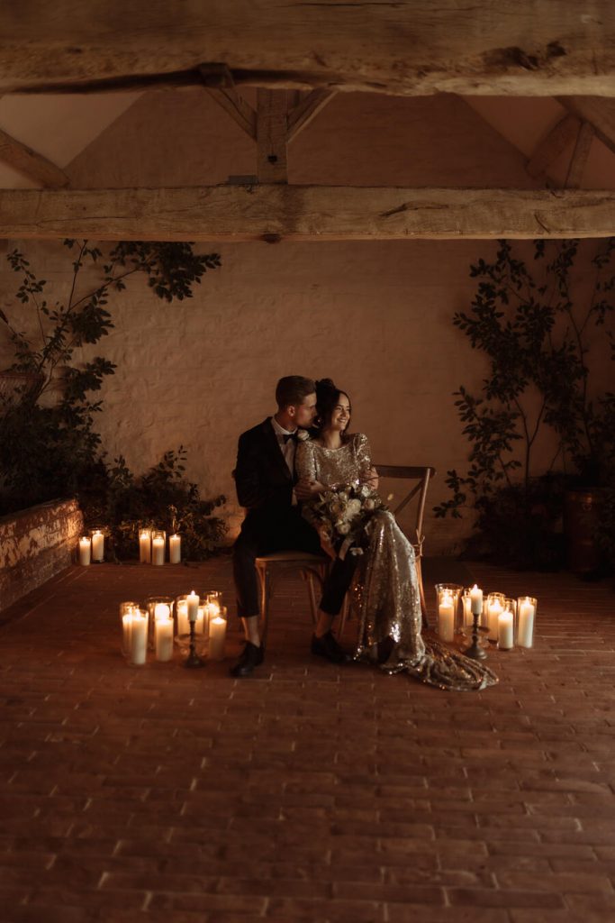 A dreamily romantic wedding editorial at Monmouthshire's Llantilio House