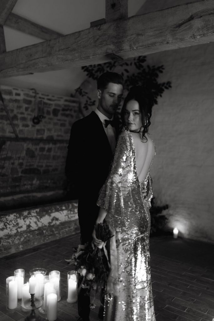 A dreamily romantic wedding editorial at Monmouthshire's Llantilio House