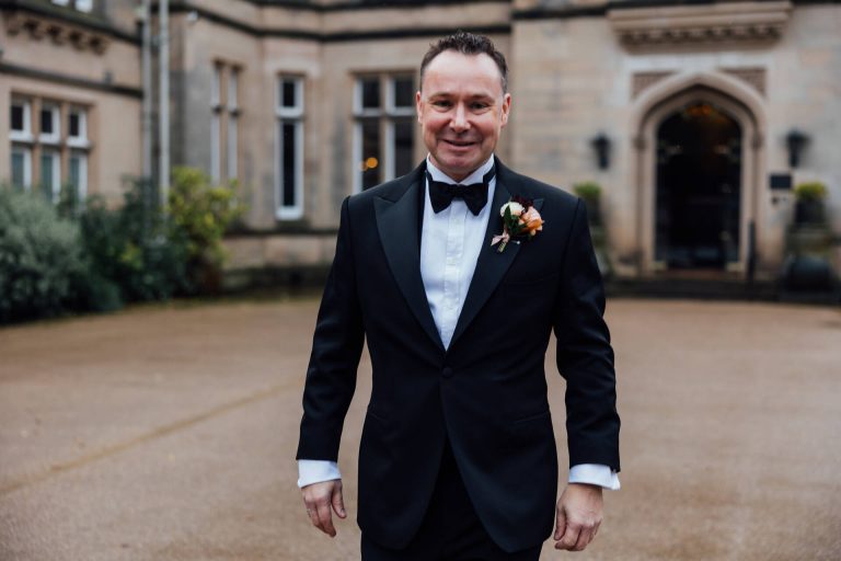 A countryside wedding with an elegant Autumnal palette