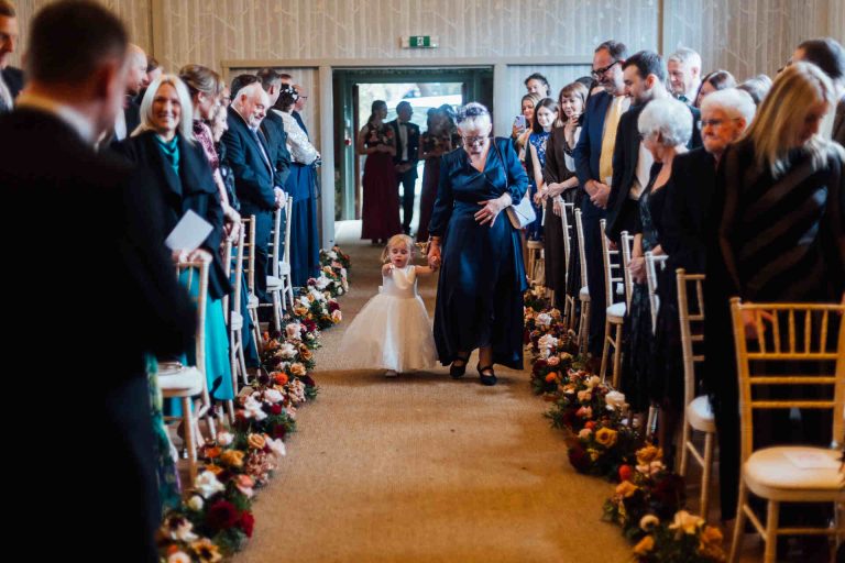 An elegant Autumnal wedding at Hampton Manor