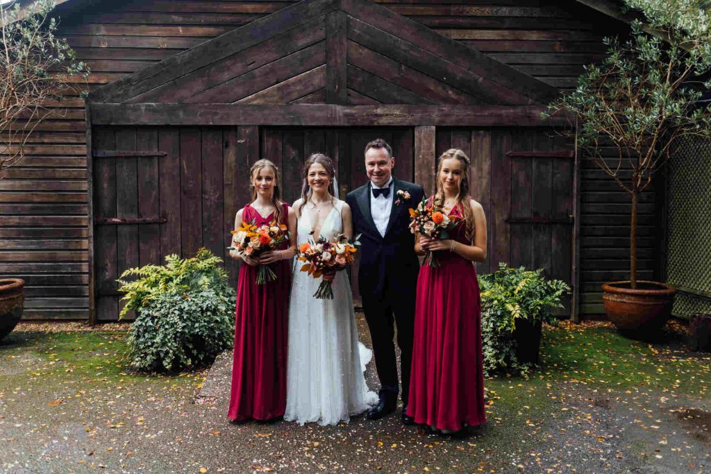 An elegant Autumnal wedding at Hampton Manor