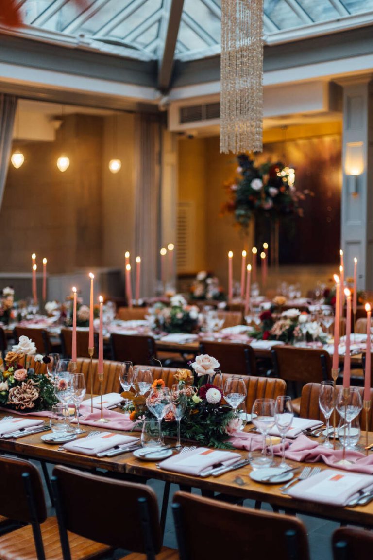 An elegant Autumnal wedding at Hampton Manor
