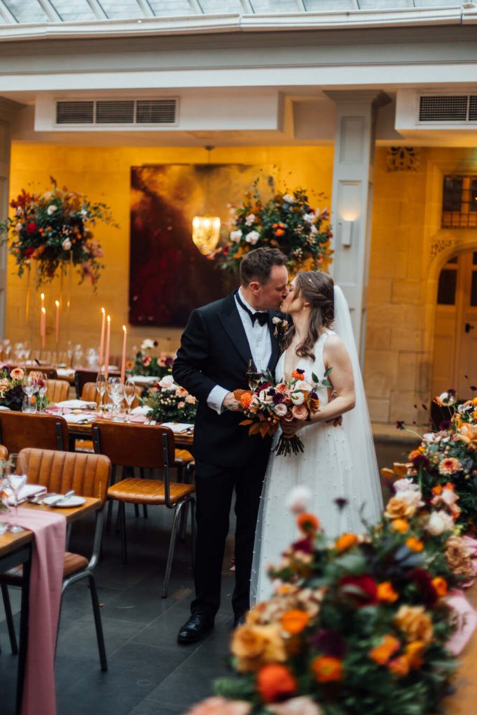 An elegant Autumnal wedding at Hampton Manor