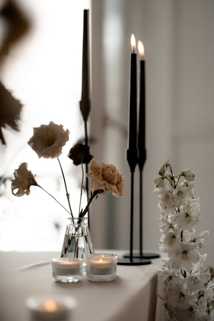An elegant city wedding styled shoot featuring Milla Nova gowns as inspired by New York Bridal Fashion Week